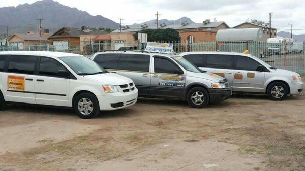 We have minivans that fit up to 6 passengers for your convenience.