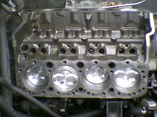 "This is a 5.7 Liter 350 Cubic Inch 260 Horsepower Volvo Penta Engine Rebuild Job We Did."