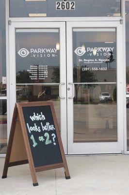 We welcome you to Parkway Vision!