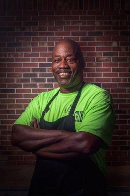 Arthur Johnson - Founder of AJ's Rib Crib on Wheels | Business Photography