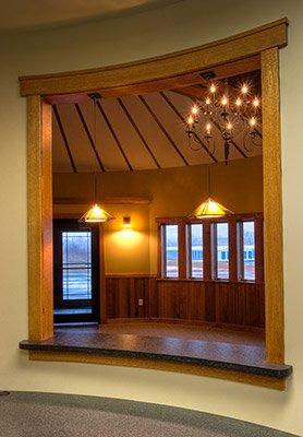 Interior waiting room (Photo: Beau Harbin)