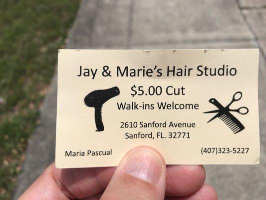 Jay & Marie's Hair Studios