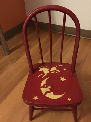 Old child's chair