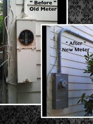 200 Amp - Meter replacement