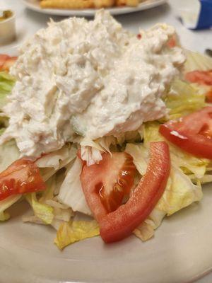 Chicken salad plate