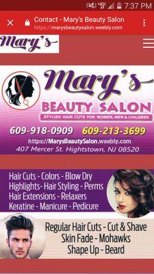 Mary's Beauty Salon