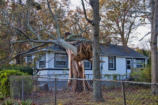 We repair storm damage: Roofing, siding, windows, decks, doors