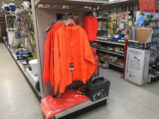 Get your blaze orange in time for hunting season.