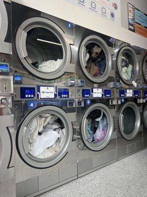 Laundry machines