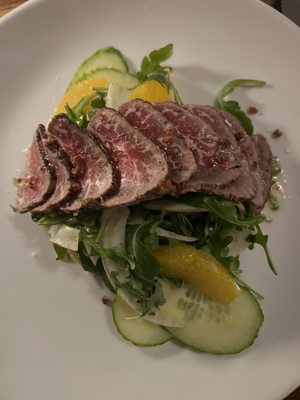 Beef carpaccio