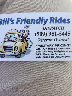 Bill's Friendly Rides