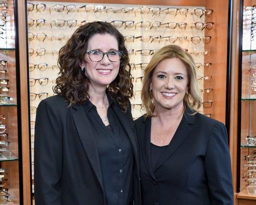 Our doctors, Julie Arcemont and Jennifer Mallinger