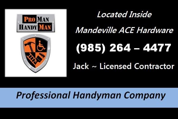 Welcome to ProMan HandyMan, LLC