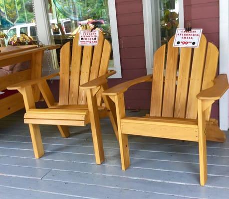 Cypress furniture do handcrafted by local craftsman