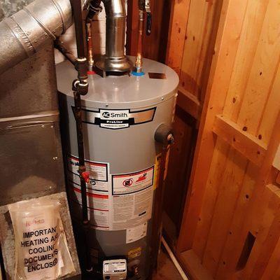 Whether you're looking to fix a leak or start planning for a water heater replacement, call the Mackin team for help!