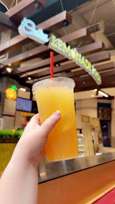 Peach mango lemonade