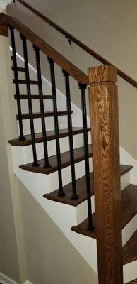 Contemporary style railings