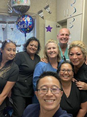 Thank you Dr. Stamper for taking care of our patients and our referring dentists.  Wishing you the best in your retirement!