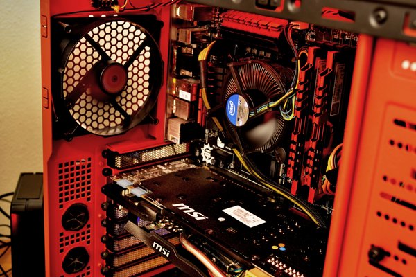 Inside look of Custom Gaming Desktop