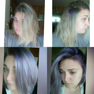 Violet color melt by Heather Wittenbach.