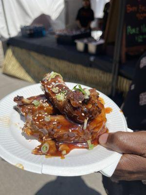 Ono Hawaiian sticky ribs