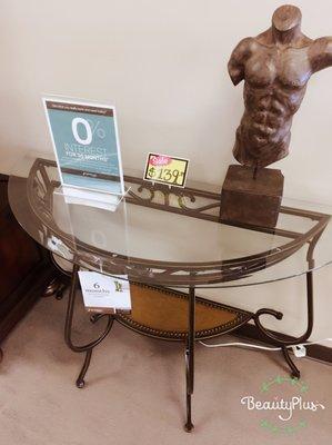 Beautiful sofa table