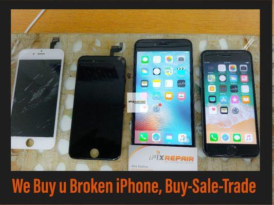 We offer an easy  convenient, eco-friendly service.
We rewards you for recycling broken devices.