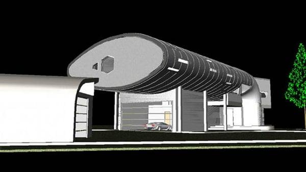 Zeltmacher Project - Custom Tube Residence, Fresno