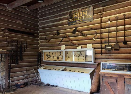 Antique Iron Collection at Fort Boonesborough