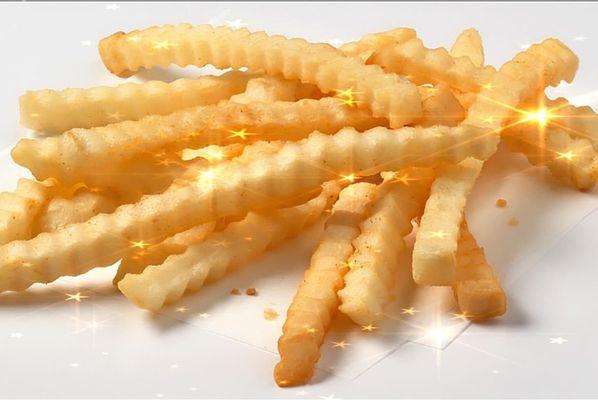 Hot french fries