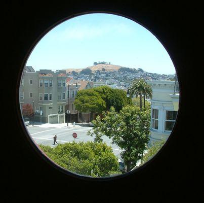 South view from the Turret in our Temple room on the top floor of the Institute. Come practice with us!