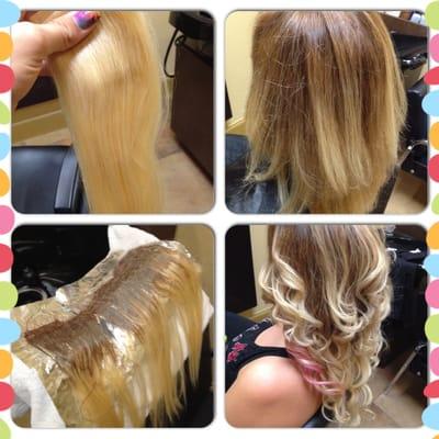 Ombre' Extension 18 inch Skinweft