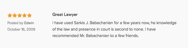 Babachanian - Legal Counsel