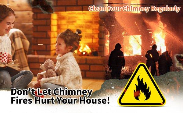 chimney cleaning saves lives .