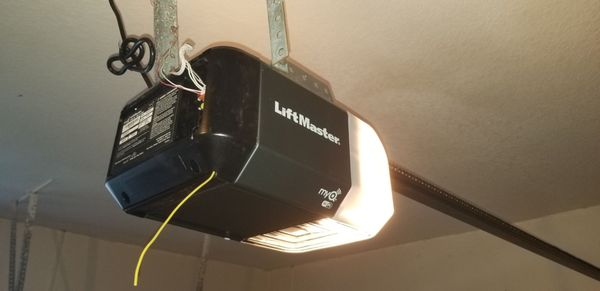 New garage door opener (very very quiet)