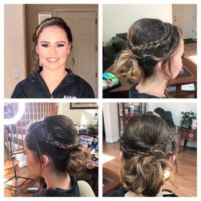 Hair and Makeup for Prom