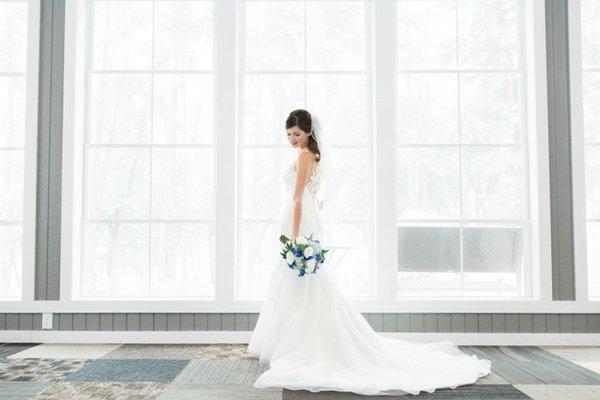 Bride at Celebrations on the River by Volkman Photography