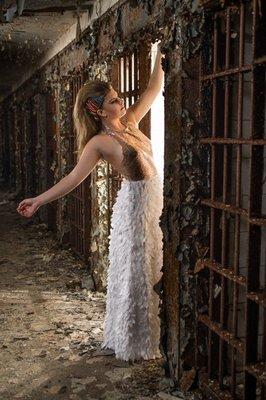 Old Joliet Prison photo shoot