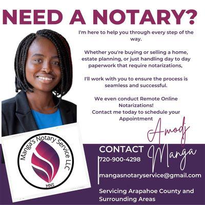 Manga’s Notary Service