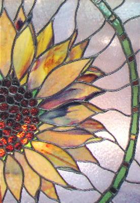 Sunflower ~ Cabinet  panel