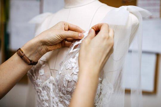 Wedding dress alterations