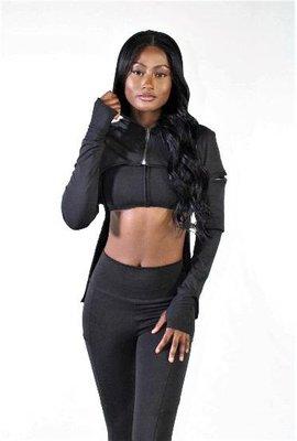 Black on black mega wrap 3 piece set