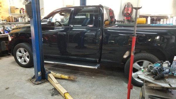 Got running boards install at Collinsville Motorcars!!! Great job!!!