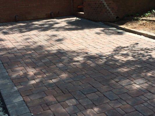 Paver driveway