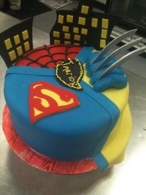 Custom cakes are a specialty!