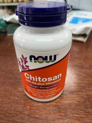 Chitosan is used for high blood pressure, high cholesterol, obesity and wound healing.