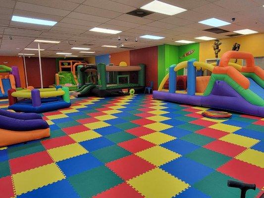 The Bounce Playhouse playroom