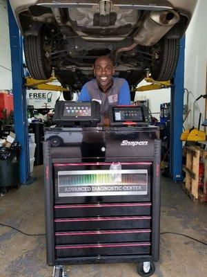 Obtaining state of the art Automotive Diagnostic Equipment in order to diagnose today's vehicles.