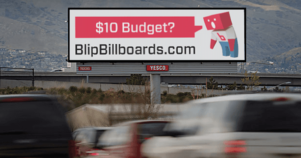 Low Budget Billboard Advertising Utah