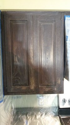 Old kitchen cabinet